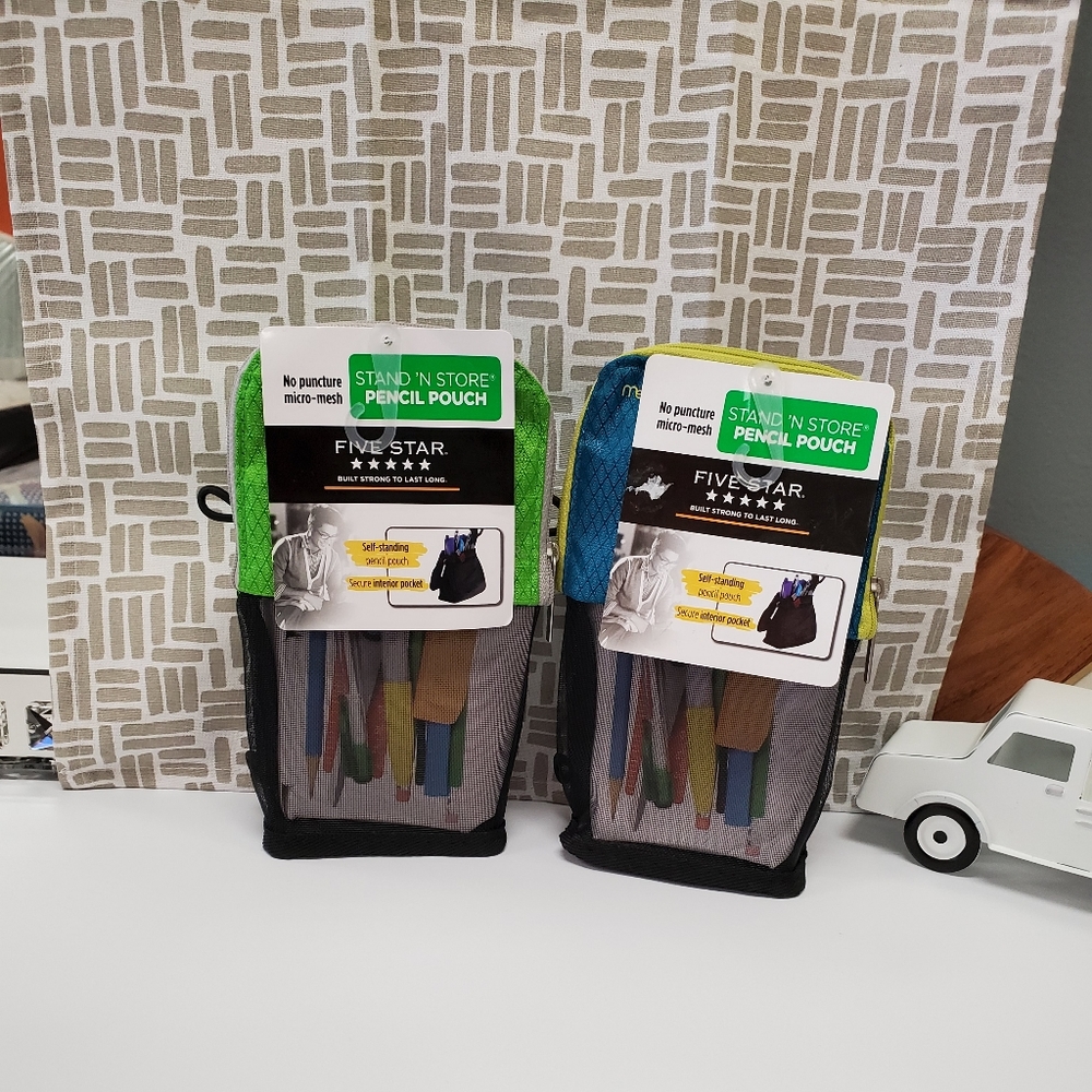 Five Star Stand N Store Pencil Pouch